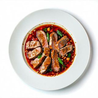 Filetto di maiale in salsa agrodolce