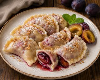 Pierogi z Śliwkami 4 szt