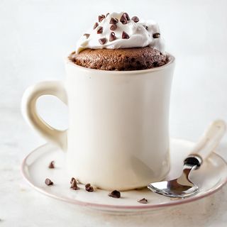Тёплый шоколадный "Mug Cake"
