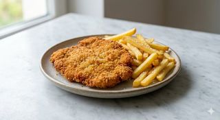 Cotoletta con patatine