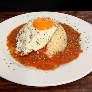 Arroz a la Cubana