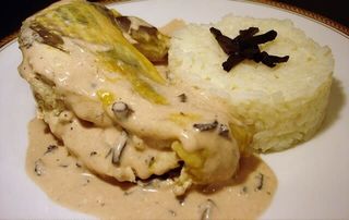 Pintade à la Crème