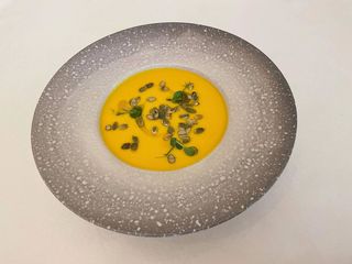 Supa crema de dovleac cu ghimbir 500g