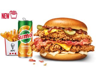 Menu Kentucky BBQ Double