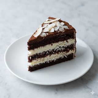 Torta cocco e cacao
