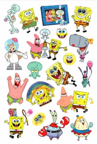 Стикер СпанчБоб