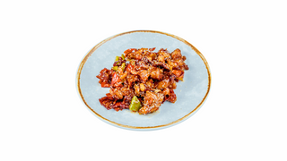 Курица с арахисом