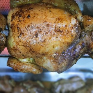 1\2 pollo  con patatas 