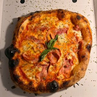 Pizza Pancetta Cotto Cipolle (33 Cm.)