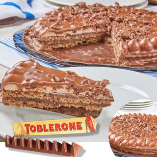 Toblerone Cake Veganfriendly Gluten Free - Hallal and Kosher