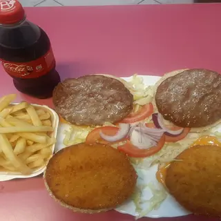 Menù combos Family Burgers