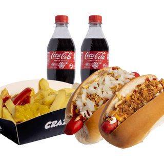 Combo Básico Con Bandeja De Papas