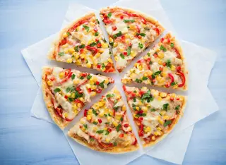 Pizza De Espárragos Trigueros (20 Cm.)