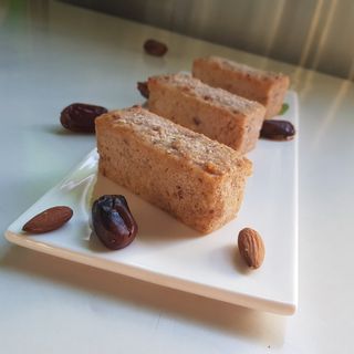 Кекс Яблуко/Мигдаль. Десерт без яйця