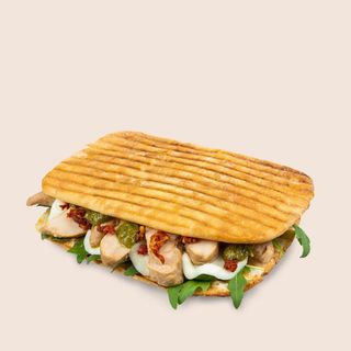 Grill pollo con pesto