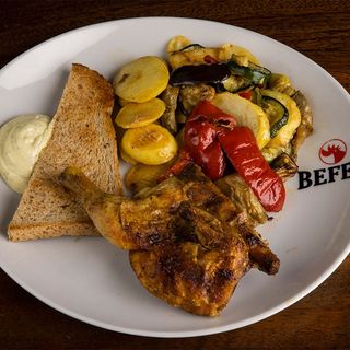 Mezzo galletto Befed - con verdure