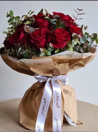 Bouquet 12 Rosas Vermelhas