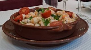 Tagliatelle com Gambas