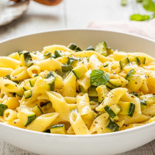 Pasta con calabacín 
