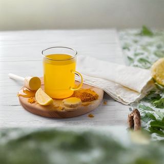 Ginger lemon & turmeric tea