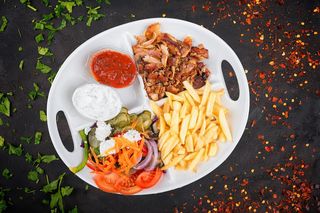 Meniu shaorma pui mic