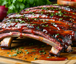 Plato De Costillas De Barbacoa