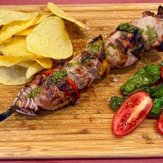 Brocheta De Solomillo De Cerdo