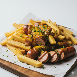 Currywurst Con Patatas