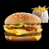 Egg burger