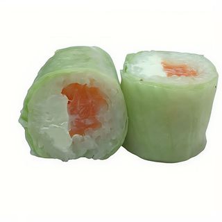 Spring de salmón con queso (8 piezas)