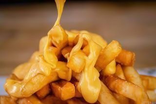 Cheddar fries