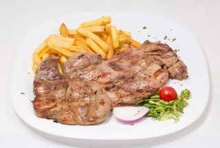 Svinjski vrat na žaru