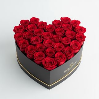 Cœur Rouge Passion – 30 Roses