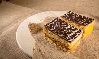 Napoleão chocolate 