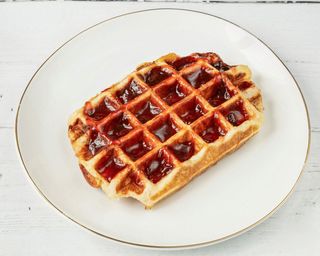 gaufre confiture