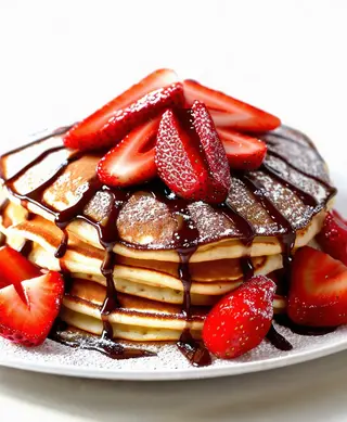 Pancake Nutella Fraise