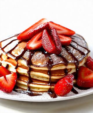 Pancake Nutella Fraise
