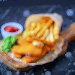 Fish Fingers With French Fries