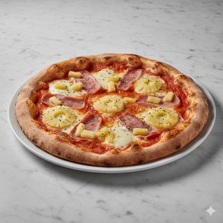Pizza hawaiana (28 cm.)