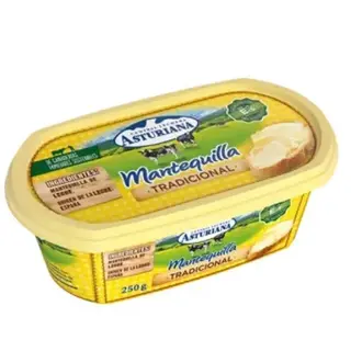 Mantequilla Tradicional Central Lechera Asturiana 250 Gr.