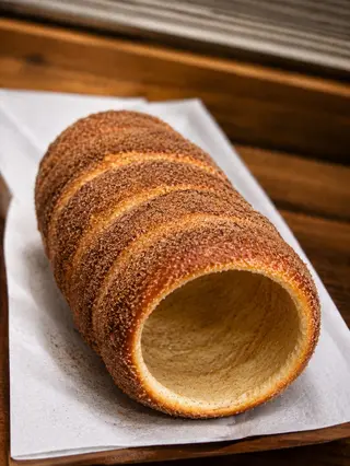 Chimney Cake De Canela