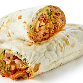 ქათმის შაურმა დიდი. ლავაშით