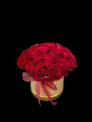 Aranjament in cutie 21 roses