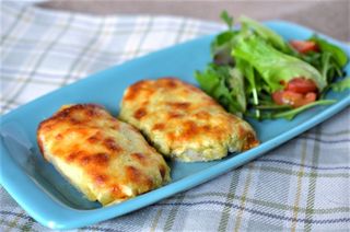 Cotlet de porc gratinat