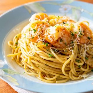 Shrimp pasta