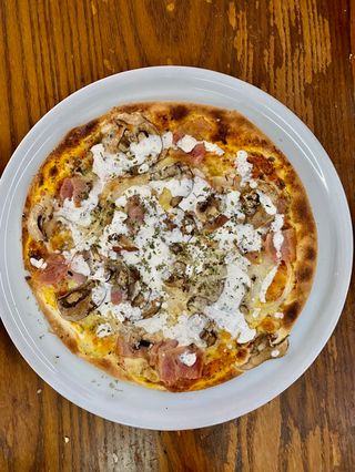 Pizza Carbonara (40 Cm.)