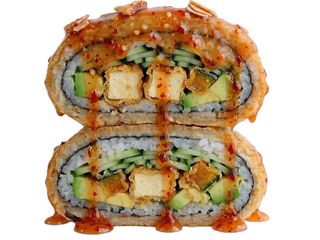 Wege Sushi Burger z Tofu w tempurze i awokado (350g)