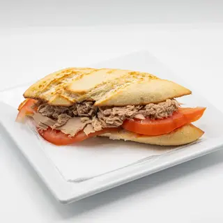 Tostada De Atún Y Tomate