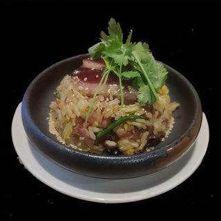 Arroz frito de pato