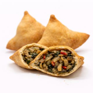 Samosa pălărie cu ciuperci